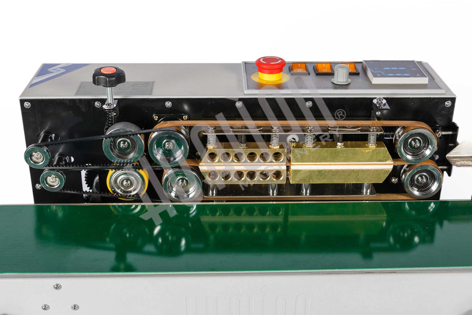 Роликовый конвейерный запайщик DBF-900W Hualian - Купить с доставкой по всей России - 8