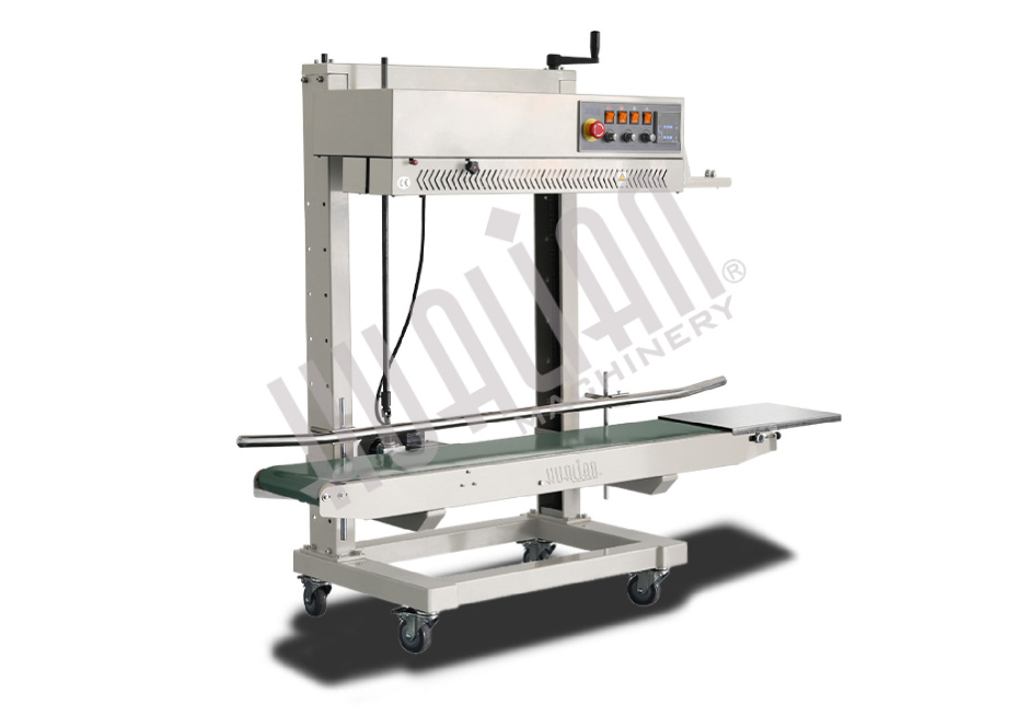 Роликовый конвейерный запайщик FRCM-1120L (крашеный корпус, с датером) Hualian - Купить с доставкой по всей России - 3