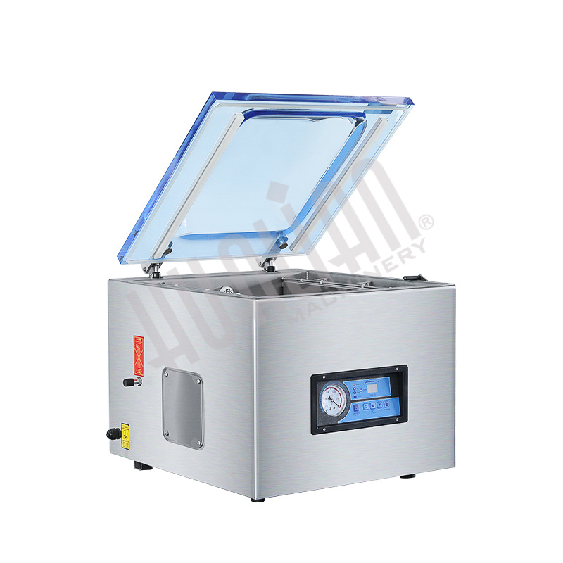 Настольный вакуумный упаковщик HVC-510T/2A-G (нерж., газ) Hualian - Купить с доставкой по всей России - 2