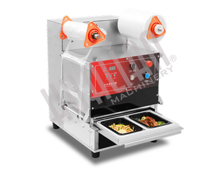 Автоматический запайщик  лотков HLS-300TA  (187*137*80, 2  лотка за цикл) Hualian - Купить с доставкой по всей России