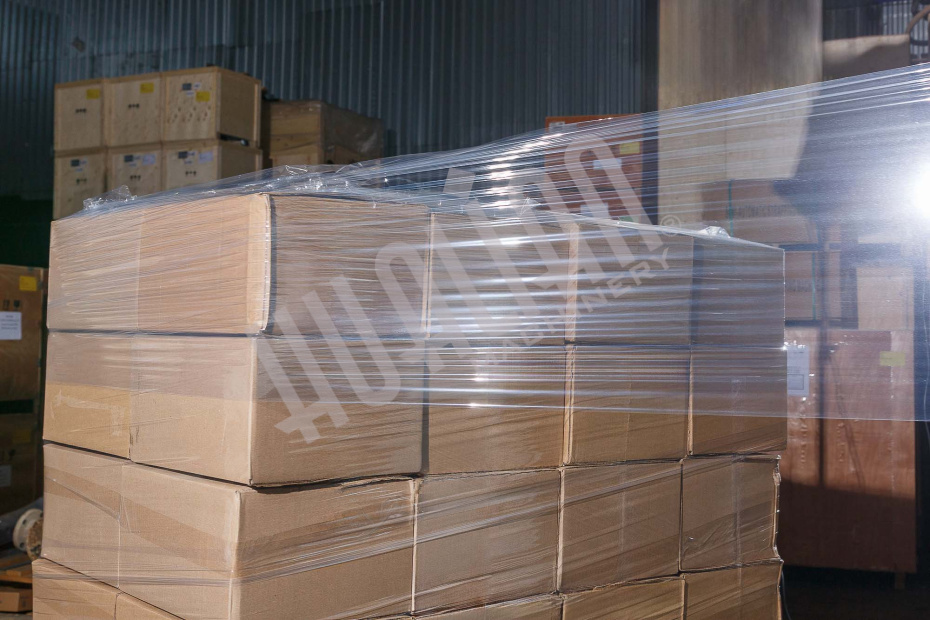 Паллетоупаковщик HL-1500E Economical с механическим натяжением Hualian - Купить с доставкой по всей России - 12