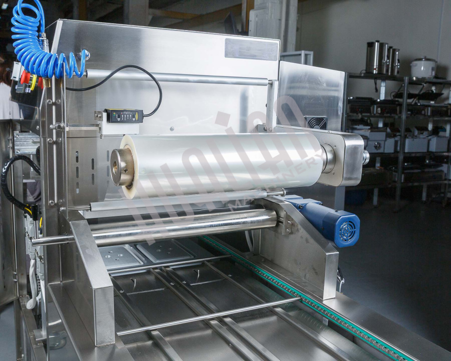  Автоматический запайщик лотков с функцией вакуумной газации HVT-450A/2 V2 (нерж., лоток 210*148) Hualian - Купить с доставкой по всей России - 16