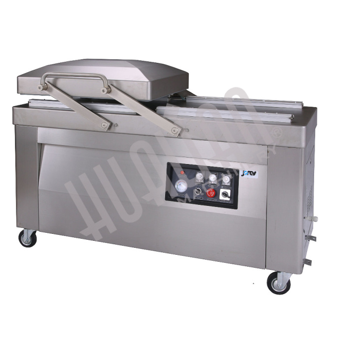 Напольный вакуумный упаковщик HVC-510S/2B-G (DZQ-510/2SB) (нерж., газ) Hualian - Купить с доставкой по всей России