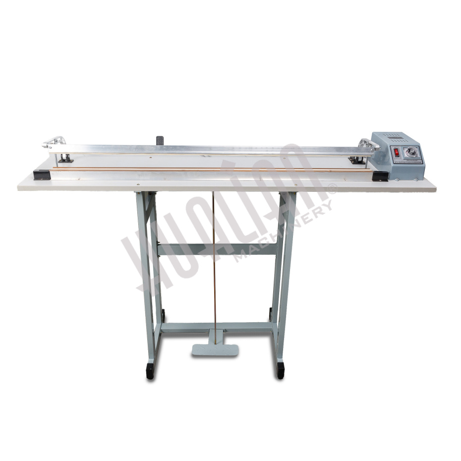 Ножной импульсный запайщик с обрезкой SFTD-1000 Hualian - Купить с доставкой по всей России