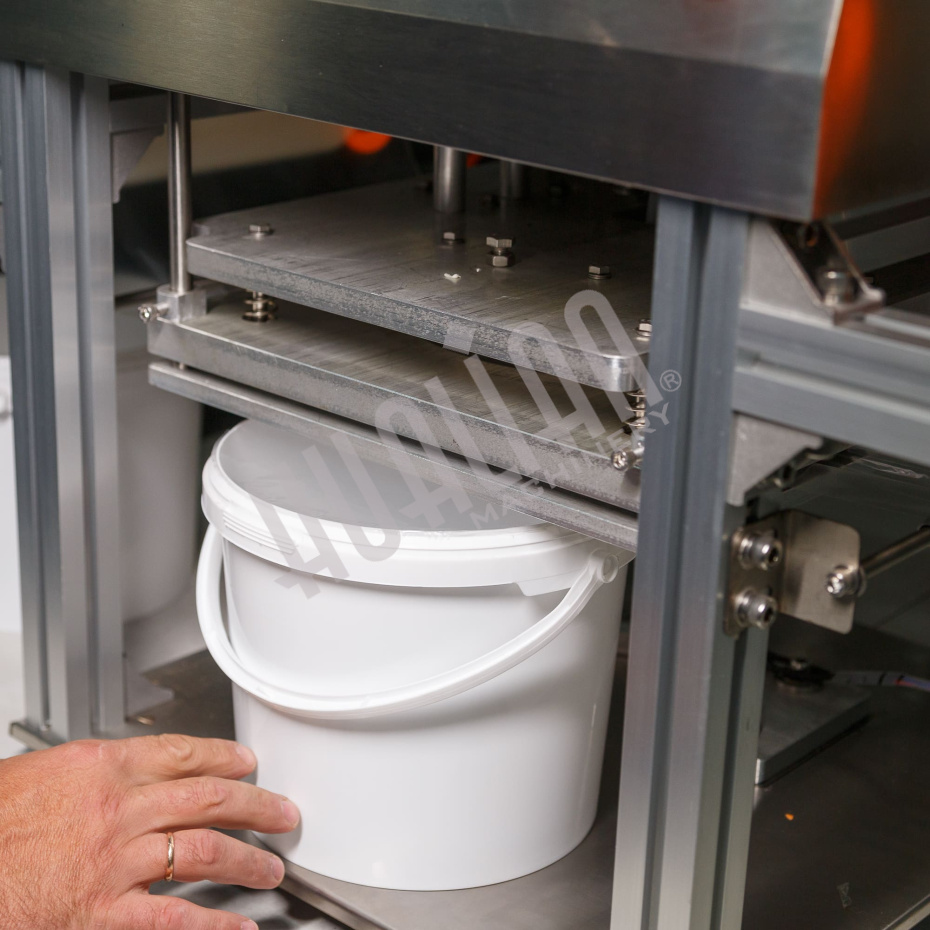 Полуавтоматический запайщик ведер HLBS-120 (Ø 173 мм) Hualian - Купить с доставкой по всей России - 9