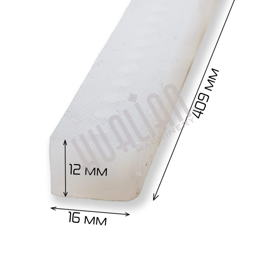 Резина силиконовая под сварочную планку DZ-400/2SB (12*16 мм) Hualian - Купить с доставкой по всей России - 3