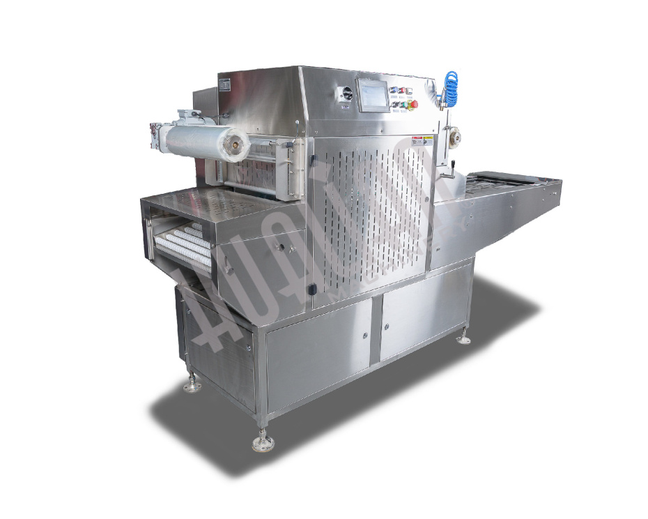  Автоматический запайщик лотков с функцией вакуумной газации HVT-450A/2 V2 (нерж., лоток 210*148) Hualian - Купить с доставкой по всей России - 3