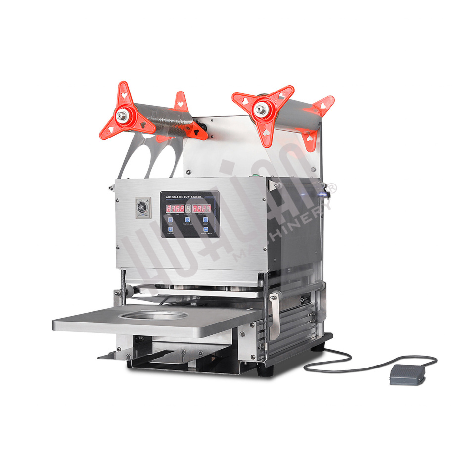 Автоматический запайщик лотков HL-95A (под стакан D-150 мм) Hualian - Купить с доставкой по всей России