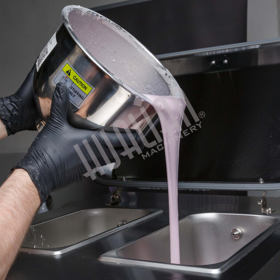 Фризер для мягкого мороженого HIM-03 с функцией ночного хранения и помпой (3 рожка) Hualian - Купить с доставкой по всей России - 5