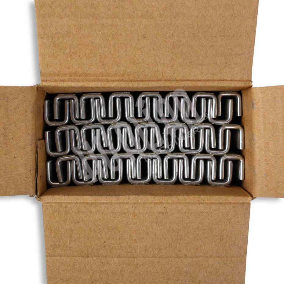 Клипсы для ручного клипсатора №502 (4000 шт., мягкие) Hualian - Купить с доставкой по всей России - 4