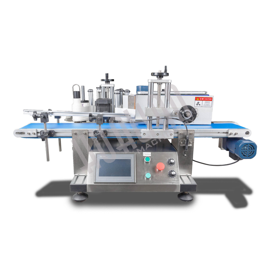 Автоматический этикетировщик для круглой тары с датером HLKP-35D Hualian - Купить с доставкой по всей России - 2