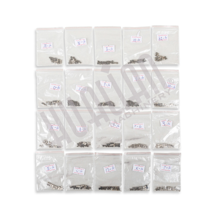 Комплект литер для MY-300A (литеры С.А.О,П,Е,Т,Р,Б,У,Г,К,И,Й,М,Л,Ь,Н,Ч,Ы, " - каждых по 10шт) Hualian - Купить с доставкой по всей России