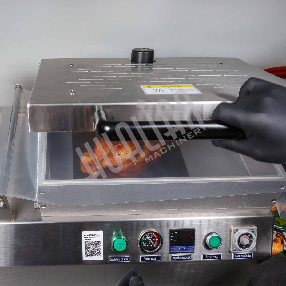 Ручной вакуумный пищевой скин-упаковщик HLV-300VST (глубина лотка 55 мм,2 лотка) PREMIUM Hualian - Купить с доставкой по всей России - 19