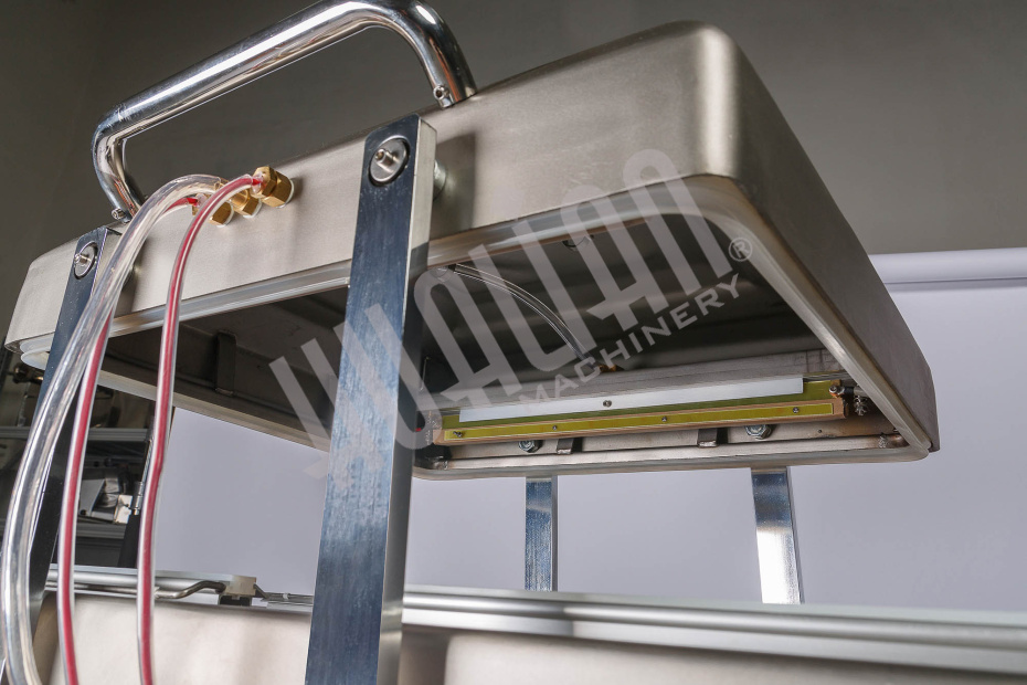 Напольная двухкамерная вакуум-упаковочная машина DZ-500/2SB SS (нерж.) Hualian - Купить с доставкой по всей России - 12